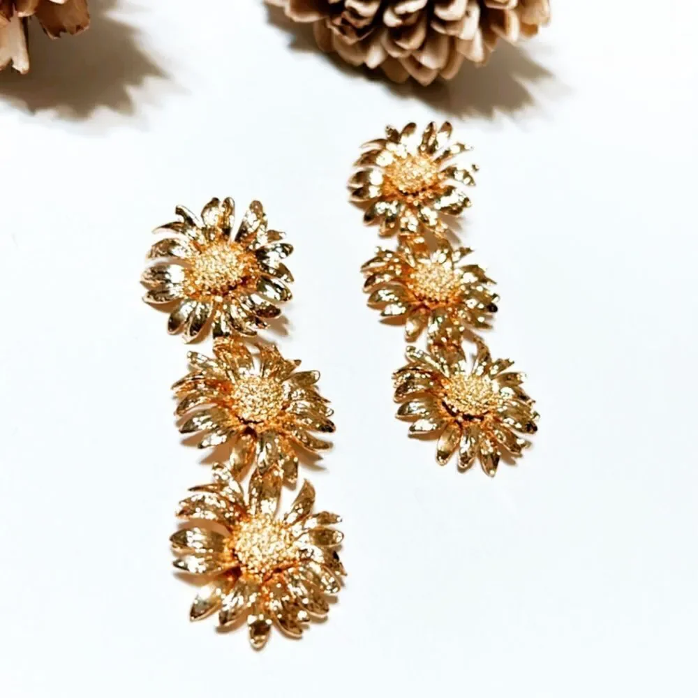 Sunflower earrings  M97